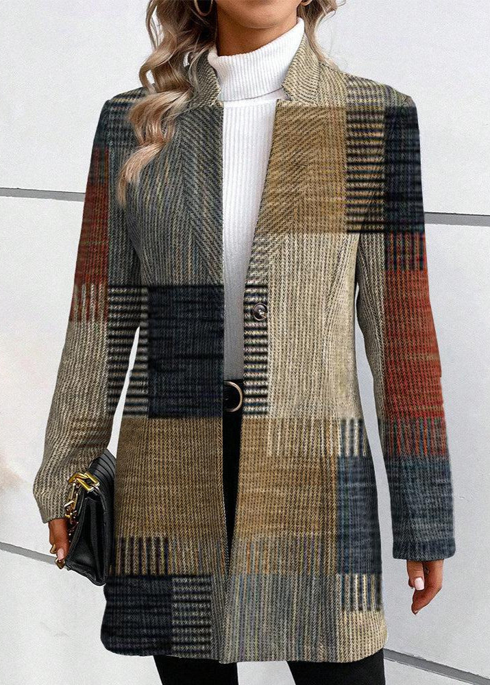 Sloane | Tailored Multi-Pattern Statement Blazer