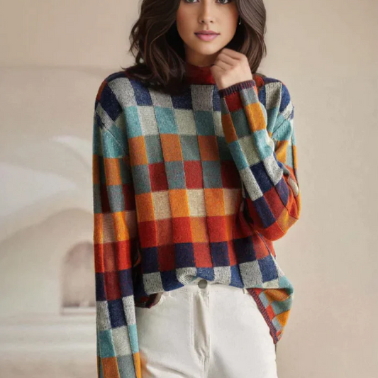 Madison | Elegant & Colorful Turtleneck Sweater