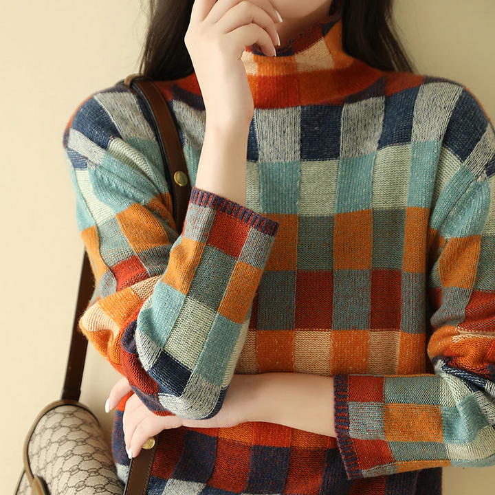 Madison | Elegant & Colorful Turtleneck Sweater