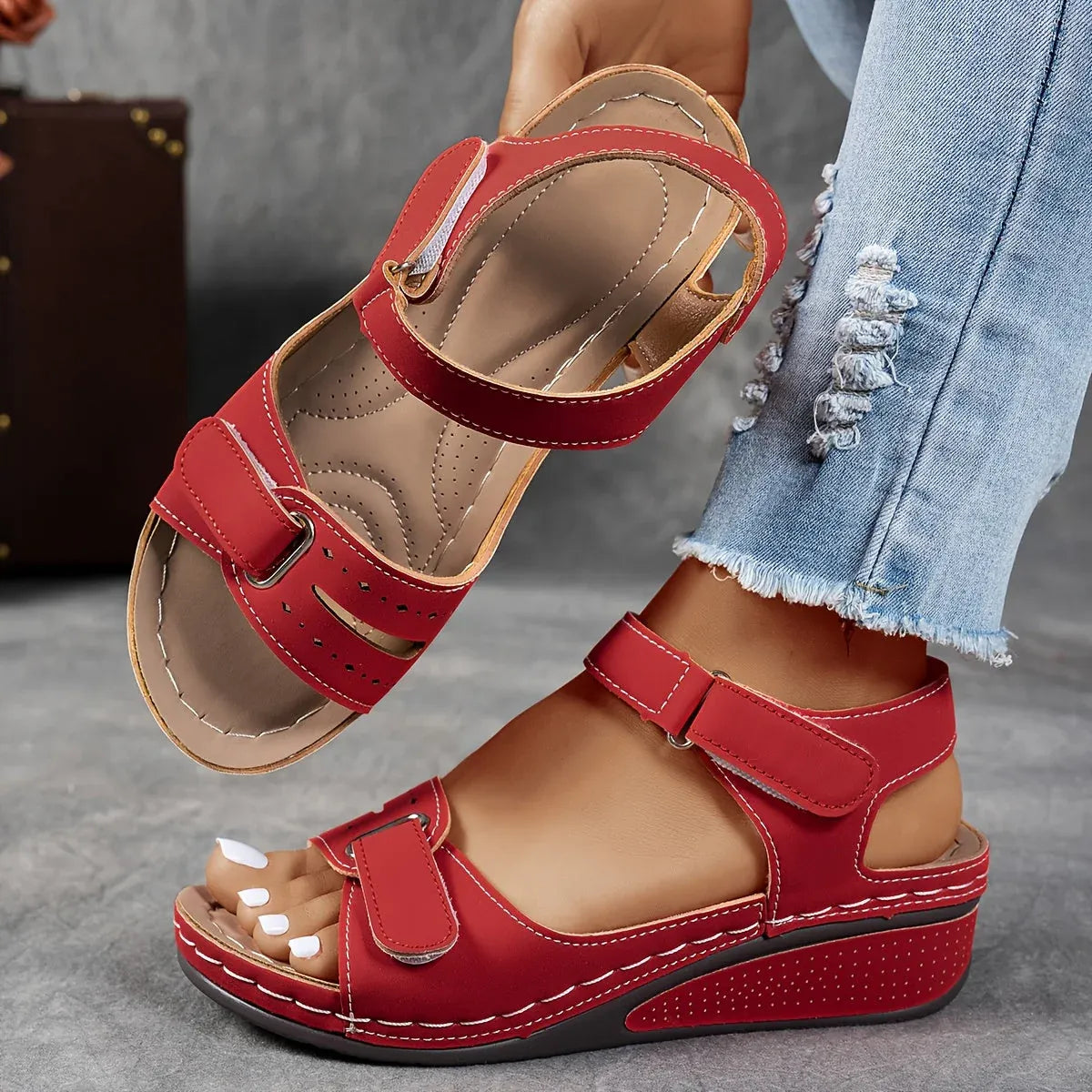 Clara | Elegant Supportive Strap Sandals