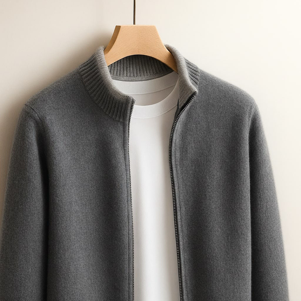 Harvey | Premium Elegant Zip Jacket