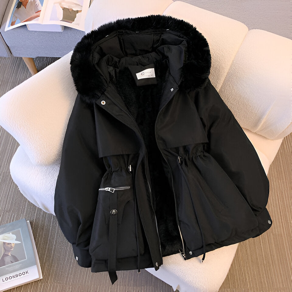Brielle | Elegant Hooded Winter Parka